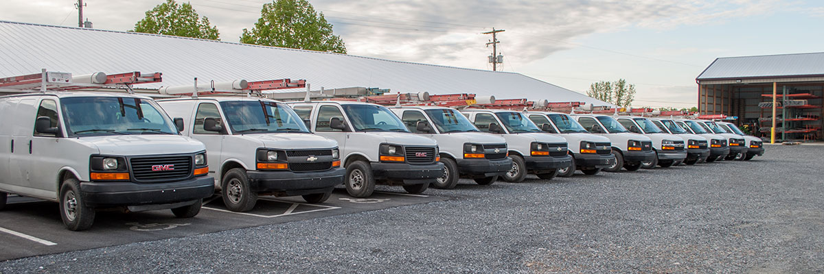 Brickerville Electric Van Fleet.