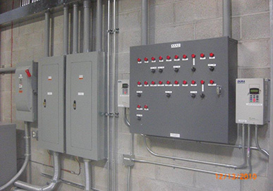 Hoover Diesel Electrical Panel.