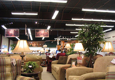 Martin Appliance Store Interior.