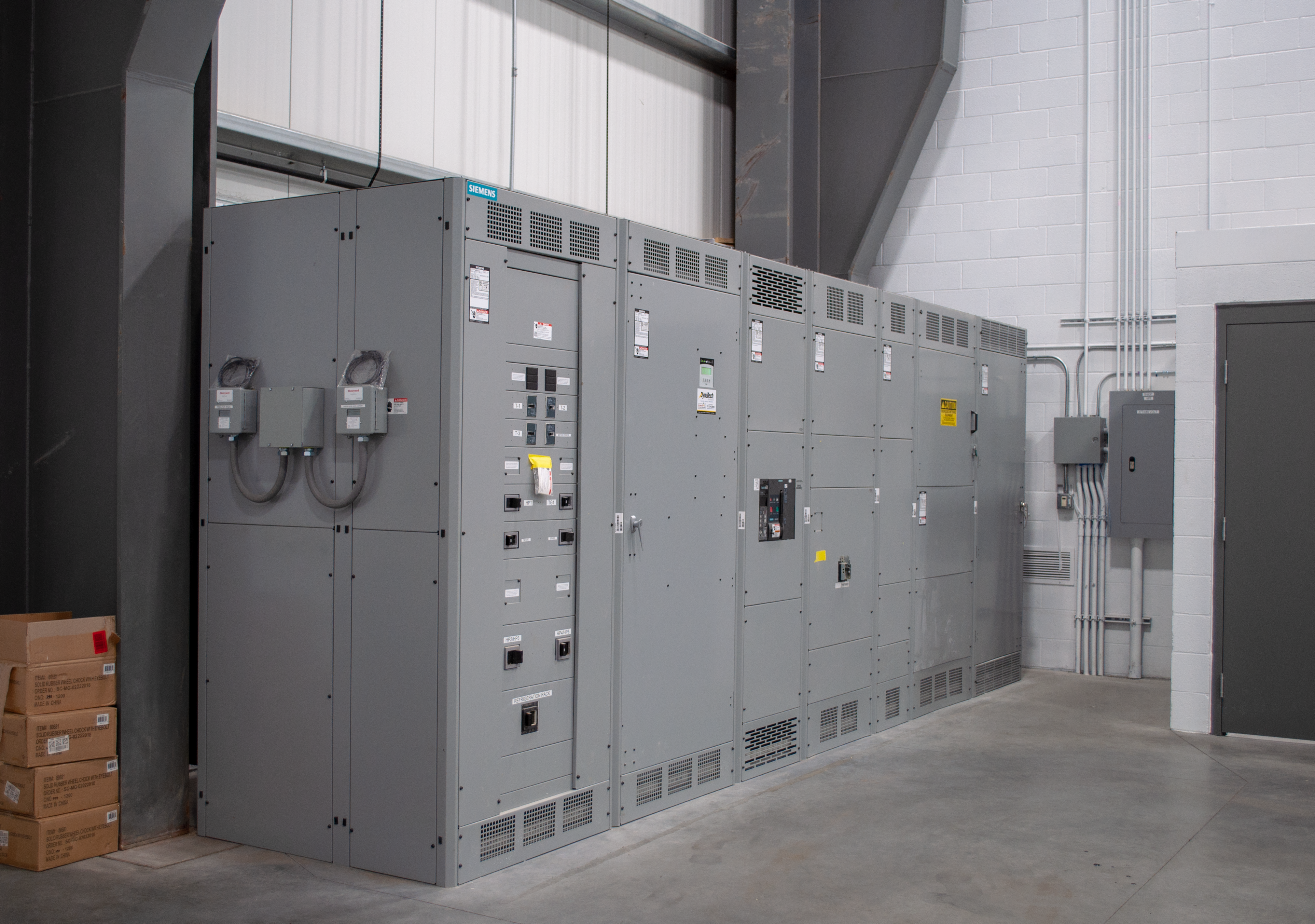 NHT electrical panels.