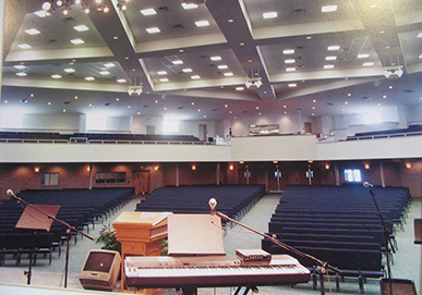 Petra Christian Fellowship Interior.