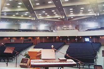 Petra Christian Fellowship Auditorium.