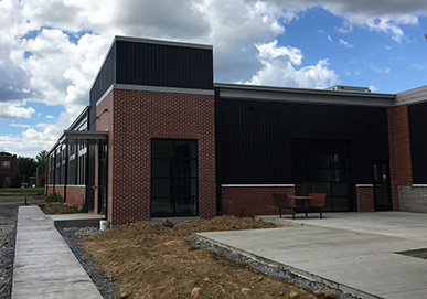 Supply Building Exterior.
