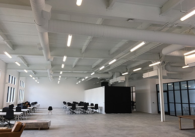 Supply Building Interior.