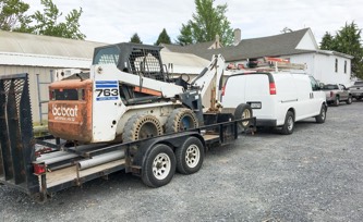 Emergency Van with Trailer for Babcat